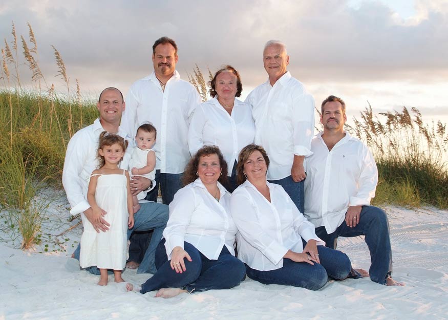 Clearwater Beach Photography of a Family